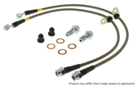 StopTech 00-06 BMW X5 Stainless Steel Front Brake Line Kit - Corvette Realm