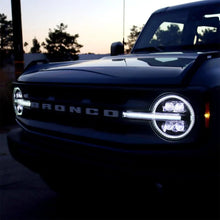 Load image into Gallery viewer, AlphaRex 21-23 Ford Bronco NOVA LED Projector Headlights Black - Corvette Realm