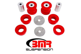 BMR 15-17 S550 Mustang Rear Cradle Bushing Kit (Polyurethane) - Red - Corvette Realm