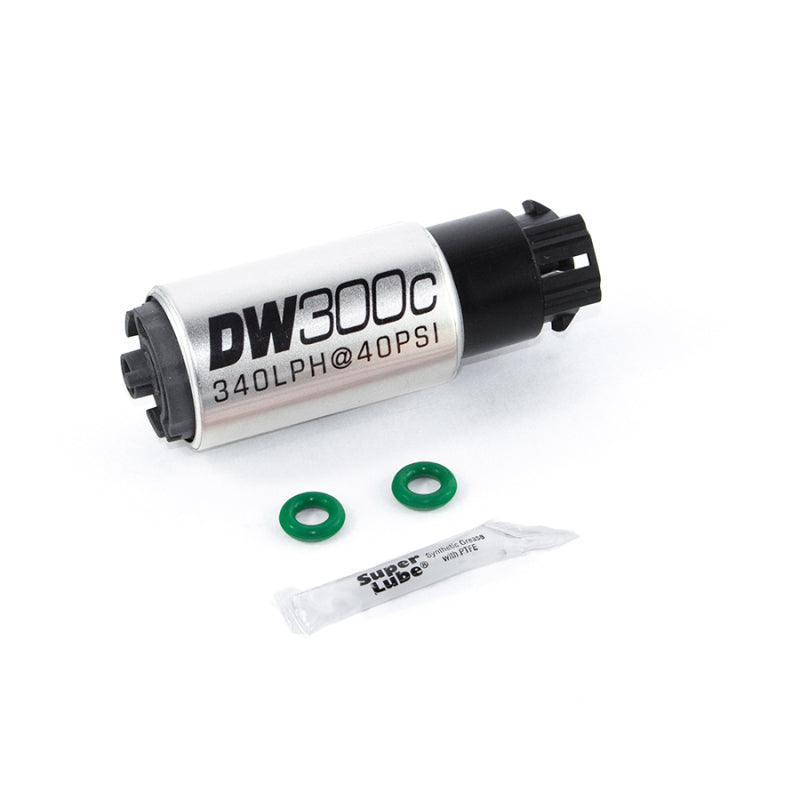 DeatschWerks DeatschWerks 340lph DW300C Compact Fuel Pump w/ 08-12 GTR Set Up Kit (2 Required) - Corvette Realm