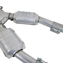 Load image into Gallery viewer, BBK 99-04 Mustang 4.6 GT / Cobra High Flow X Pipe With Catalytic Converters - 2-1/2 - Corvette Realm