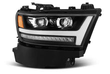 Load image into Gallery viewer, AlphaRex 19-20 Ram 1500HD PRO-Series Proj Headlight Plnk Style Blk w/Activ Light/Seq Signal/Plnk DRL - Corvette Realm