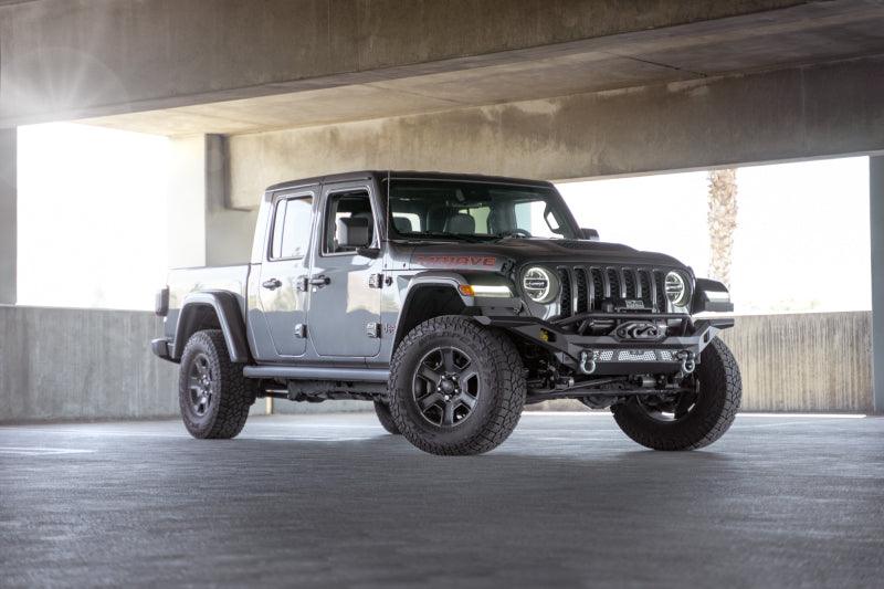 DV8 Offroad 07-18 Jeep Wrangler JK / 18-23 Wrangler JL / 20-23 Gladiator JT MTO Series Front Bumper - Corvette Realm