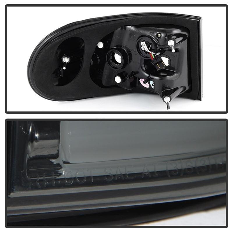 Spyder Toyota FJ Cruiser 07-13 Light Bar LED Tail Lights Smoke ALT-YD-TFJ07-LBLED-SM - Corvette Realm