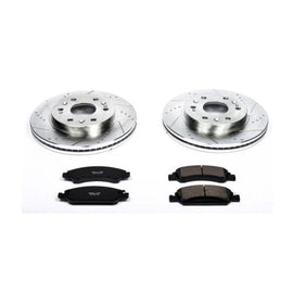 Power Stop 08-19 Cadillac Escalade Front Z23 Evolution Sport Brake Kit - Corvette Realm