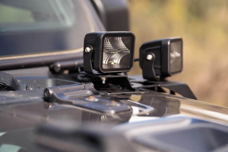 DV8 Offroad 18-22 Jeep Gladiator JT Cowl Light Bar Bracket - Corvette Realm