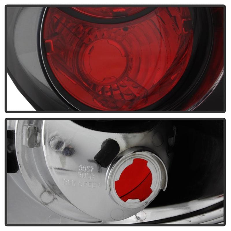 Spyder Dodge Caravan/Grand Caravan 01-07 Euro Style Tail Lights Black ALT-YD-DC01-BK - Corvette Realm