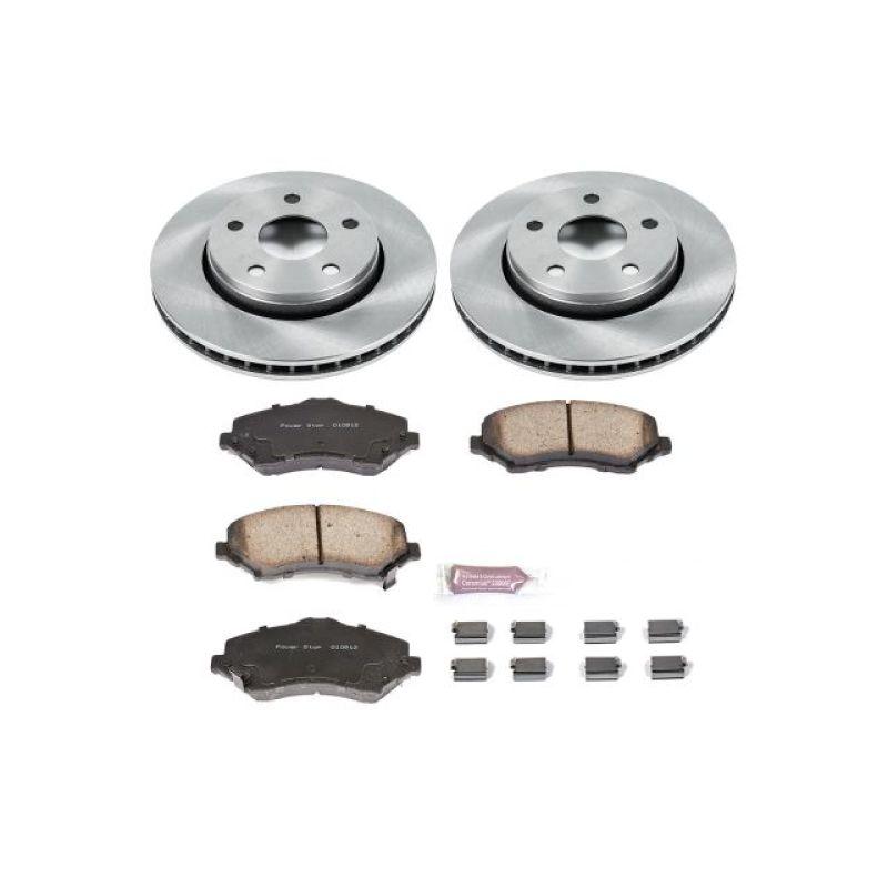 Power Stop 07-17 Jeep Wrangler Front Autospecialty Brake Kit - Corvette Realm