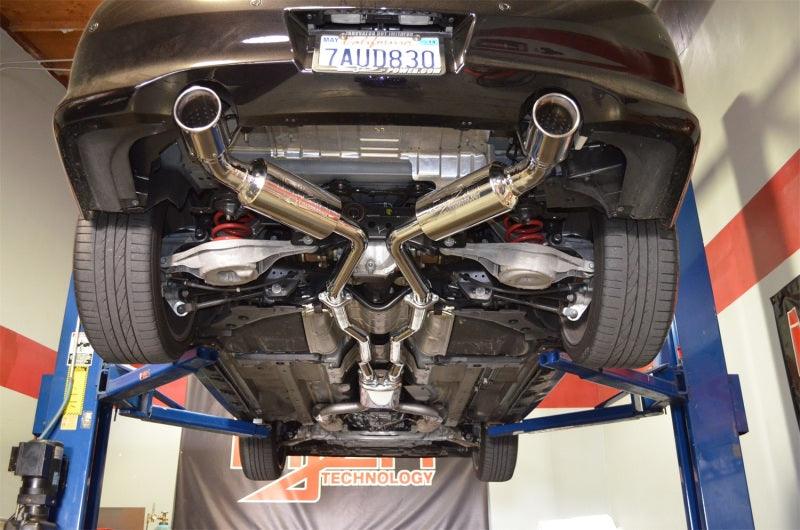 Injen 08-13 Infiniti G37/G37 IPL Coupe 3.7L 76mm Stainless Steel Exhaust w/ Titanium Tips - Corvette Realm