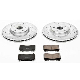Power Stop 05-14 Subaru Impreza Front Z23 Evolution Sport Brake Kit - Corvette Realm