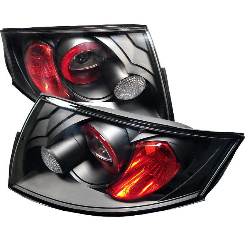 Spyder Audi TT 00-06 Euro Style Tail Lights Black ALT-YD-ATT99-BK - Corvette Realm