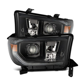 AlphaRex 07-13 Toyota Tundra/08-17 Toyota Sequoia G2 PRO-Series Projector Headlights Alpha-Black - Corvette Realm