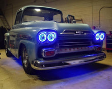 Load image into Gallery viewer, Oracle Pre-Installed Lights 5.75 IN. Sealed Beam - Red Halo - Corvette Realm
