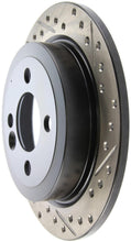 Load image into Gallery viewer, StopTech 07-09 Mini Coooper/Cooper S Slotted &amp; Drilled Left Rear Rotor - Corvette Realm