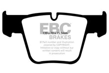 Load image into Gallery viewer, EBC 07-11 Mercedes-Benz CL63 AMG 6.2 Redstuff Front Brake Pads - Corvette Realm