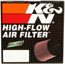 Load image into Gallery viewer, K&amp;N Universal Clamp-On Air Filter 3in FLG / 6in B / 4-1/2in T / 6in H