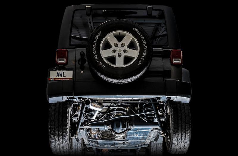 AWE Tuning 20-21 Jeep Gladiator JT 3.6L Trail Edition Cat-Back Exhaust - Corvette Realm
