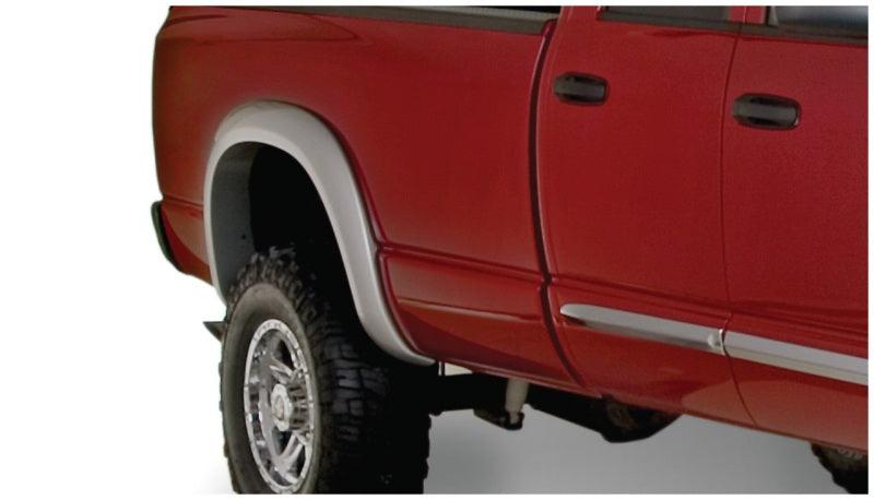 Bushwacker 02-08 Dodge Ram 1500 Fleetside Extend-A-Fender Style Flares 4pc 78.0/96.0in Bed - Black - Corvette Realm