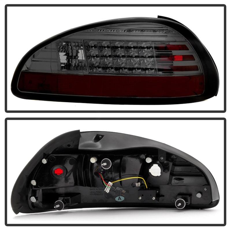 Spyder Pontiac Grand Prix 97-03 LED Tail Lights Smoke ALT-YD-PGP97-LED-SM - Corvette Realm