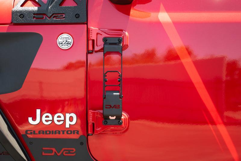 DV8 Offroad 07-23 Jeep Gladiator/Wrangler JT/JK/JL Hinge Mounted Step - Corvette Realm