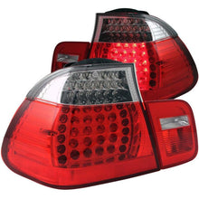 Load image into Gallery viewer, ANZO 2002-2005 BMW 3 Series E46 LED Taillights Red/Clear - Corvette Realm