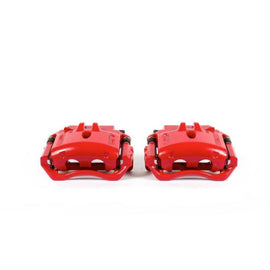 Power Stop 02-05 Ford Thunderbird Front Red Calipers w/Brackets - Pair - Corvette Realm