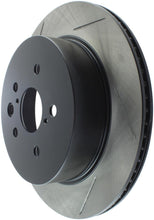 Load image into Gallery viewer, StopTech Power Slot 06-09 Lexus GS Series / 06-10 IS350 Rear Right Slotted Rotor - Corvette Realm