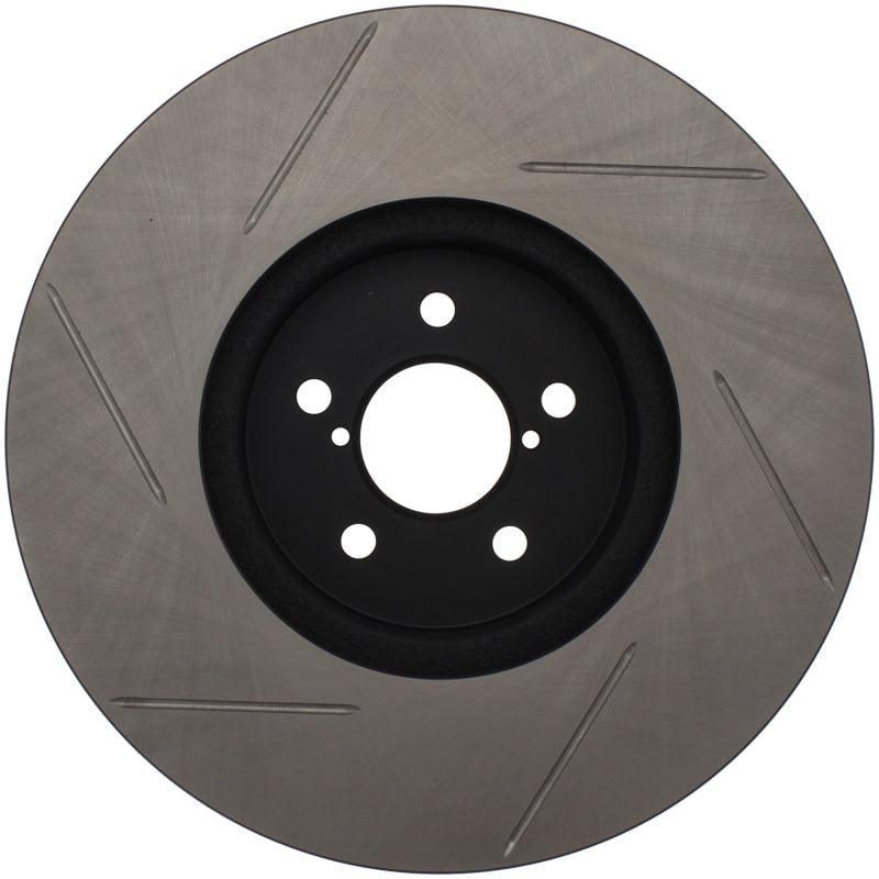 StopTech Power Slot 05-08 LGT Front Right Slotted Rotor - Corvette Realm