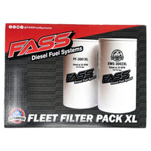 Load image into Gallery viewer, FASS Replacement Filter Pack 3 of XWS-3002 and 3 of PF-3001 XL FLEET FILTER PACK XL