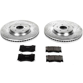 Power Stop 09-13 Infiniti FX50 Front Z23 Evolution Sport Brake Kit - Corvette Realm