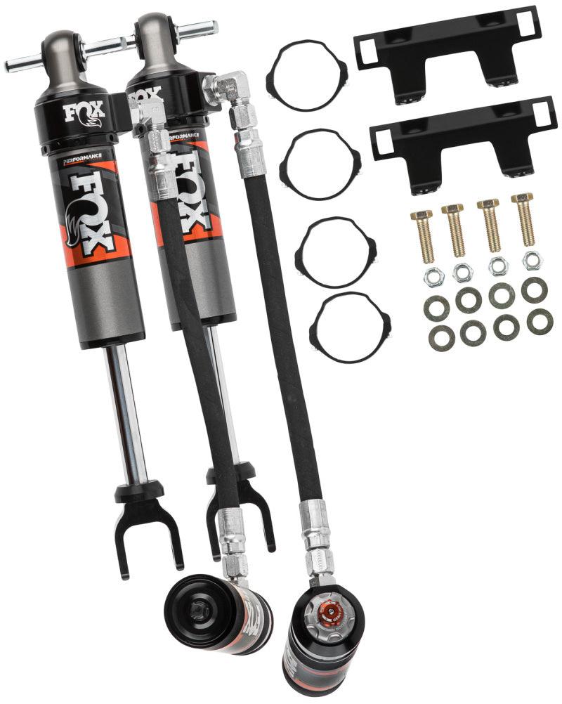 Fox 20-Up GM 2500/3500 Perf Elite Series 2.5 Front Adj Shocks 1.5-2.5in Lift - Requires Up C/A - Corvette Realm