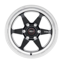 Load image into Gallery viewer, Weld S156 20x7 Ventura 6 Drag 6x139.7 ET13 BS4.50 Gloss BLK MIL DIA 106.1 - Corvette Realm