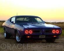 Load image into Gallery viewer, Oracle Pre-Installed Lights 5.75 IN. Sealed Beam - Red Halo - Corvette Realm