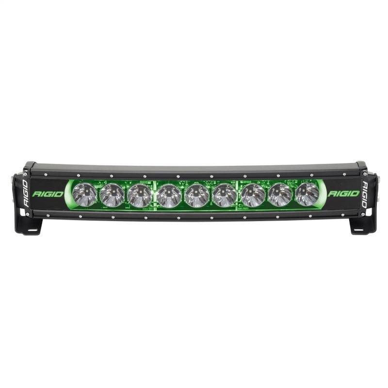 Rigid Industries Radiance+ Curved 20in. RGBW Light Bar - Corvette Realm