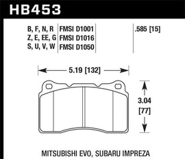 Hawk 03-06 Evo / 04-09 STi / 09-10 Genesis Coupe (Track Only) / 2010 Camaro SS / 08-09 Pontiac G8 GX - Corvette Realm