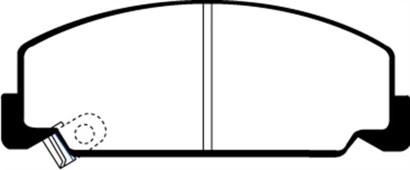 EBC 84-85 Honda Accord Sedan 1.8 Greenstuff Front Brake Pads - Corvette Realm