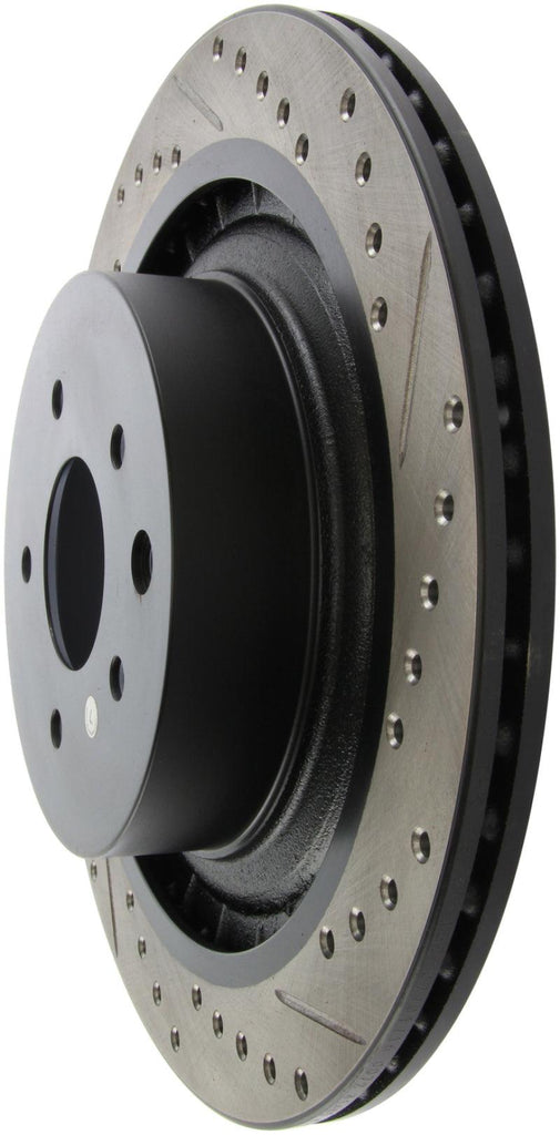 StopTech Infiniti G37 / Nissan 370Z SportStop Slotted & Drilled Rear Left Rotor - Corvette Realm