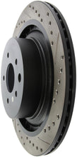 Load image into Gallery viewer, StopTech Infiniti G37 / Nissan 370Z SportStop Slotted &amp; Drilled Rear Left Rotor - Corvette Realm