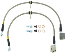 Load image into Gallery viewer, StopTech 07-08 Honda Fit Stainless Steel Brake Lines - Corvette Realm