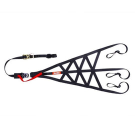 RaceQuip Black SFI 37.1 Side Roll Cage Net - Corvette Realm