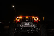 Load image into Gallery viewer, DV8 Offroad 2018+ Jeep JL Grill Amber Marker Lights - Corvette Realm