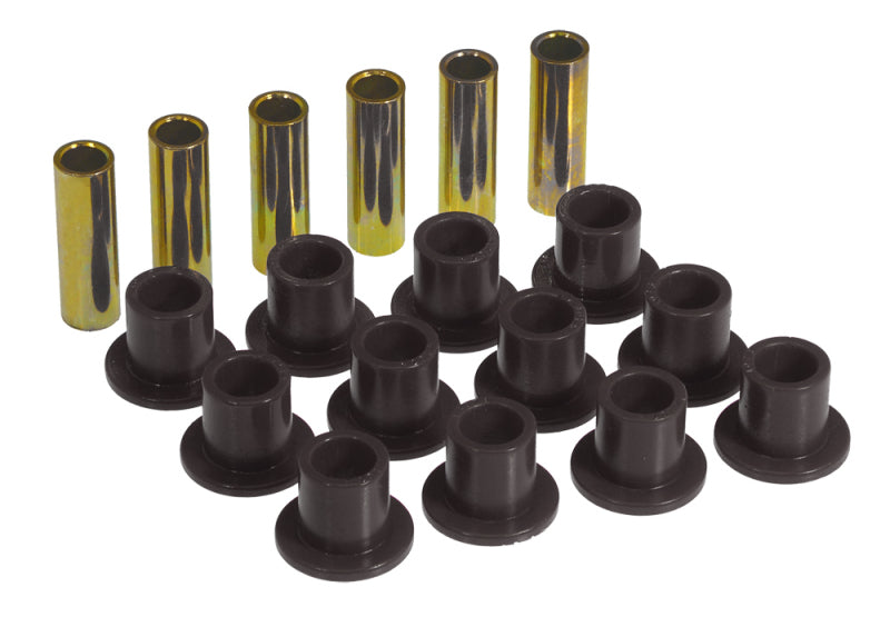 Prothane 61-68 International Scout 80/800 Spring & Shackle Bushings - Black