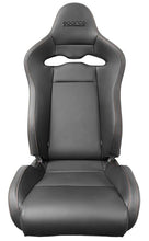 Load image into Gallery viewer, Sparco Seat SPX Leather/Alcantara Black - Left