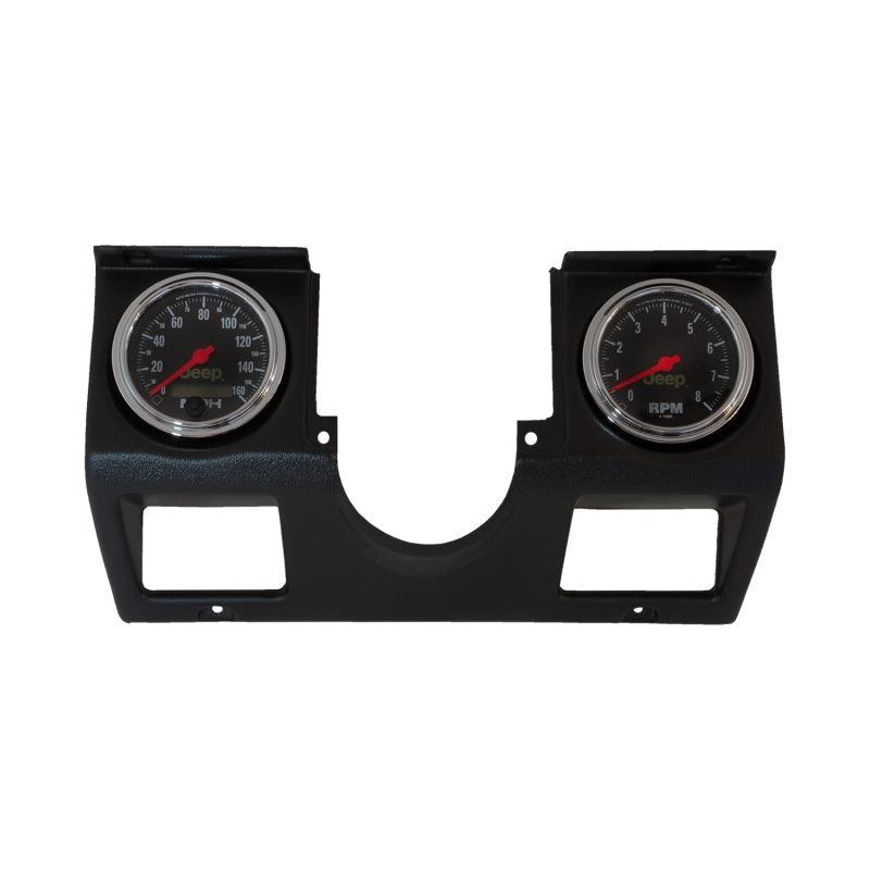 Autometer 87-96 Jeep Wrangler YJ 7pc Direct-Fit Dash Gauge Kit - Corvette Realm