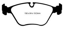 Load image into Gallery viewer, EBC 10-14 BMW X5 4.4 Twin Turbo (50) Yellowstuff Front Brake Pads - Corvette Realm