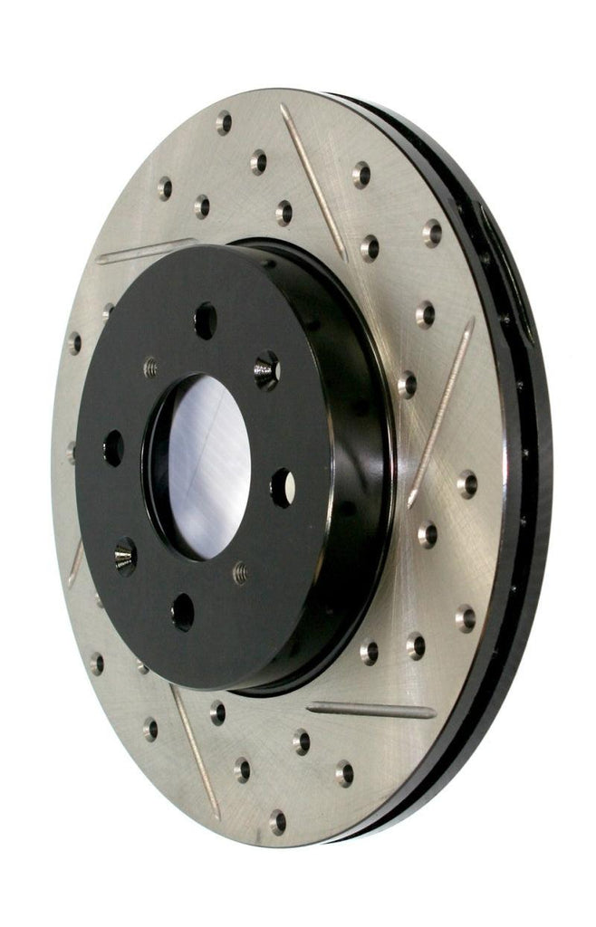 StopTech SportStop 06-09 Chrysler SRT-8 Front Right Drilled & Slotted Rotor - Corvette Realm