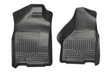 Load image into Gallery viewer, Husky Liners 03-12 Dodge Ram 1500/2500/3500 Series Regular/Quad Cab WeatherBeater Black Floor Liners - Corvette Realm