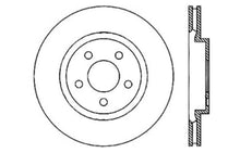 Load image into Gallery viewer, StopTech 05-09 Chrysler 300 (5.7L V8 exc SRT-8) Rear Right Slotted &amp; Drilled Rotor - Corvette Realm