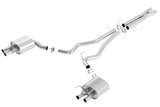 Borla 15-20 Ford Mustang Shelby GT350 5.2L ATAK Cat Back Exhaust (Uses Factory Valence)