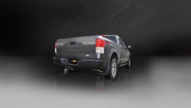 Corsa/dB 11-14 Toyota Tundra Double Cab/Crew Max 5.7L V8 Polished Sport Cat-Back Exhaust - Corvette Realm